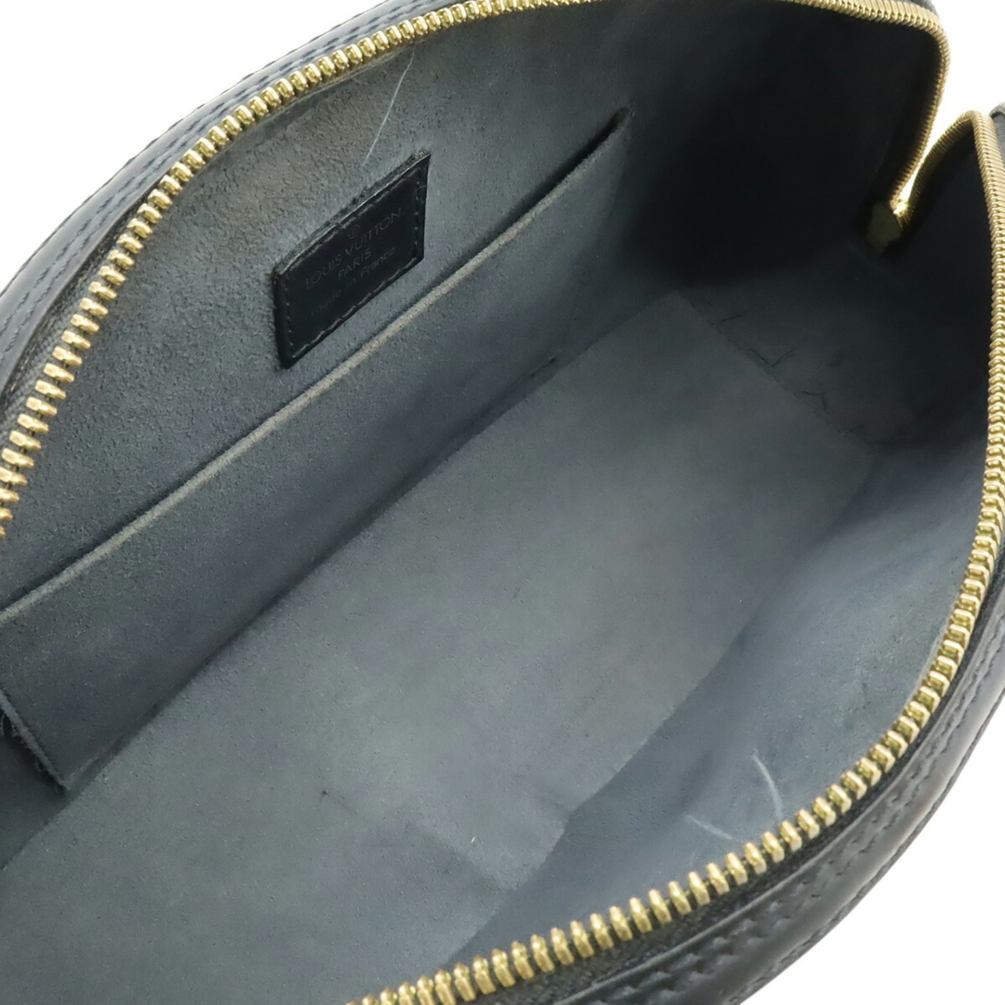 Louis Vuitton Noir Epi Leather Handbag