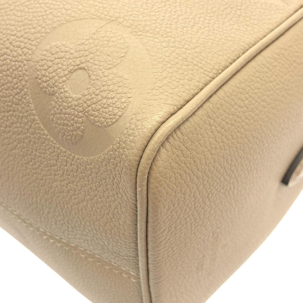 Louis Vuitton Monogram Empreinte Tourterelle Leather Boston Bag