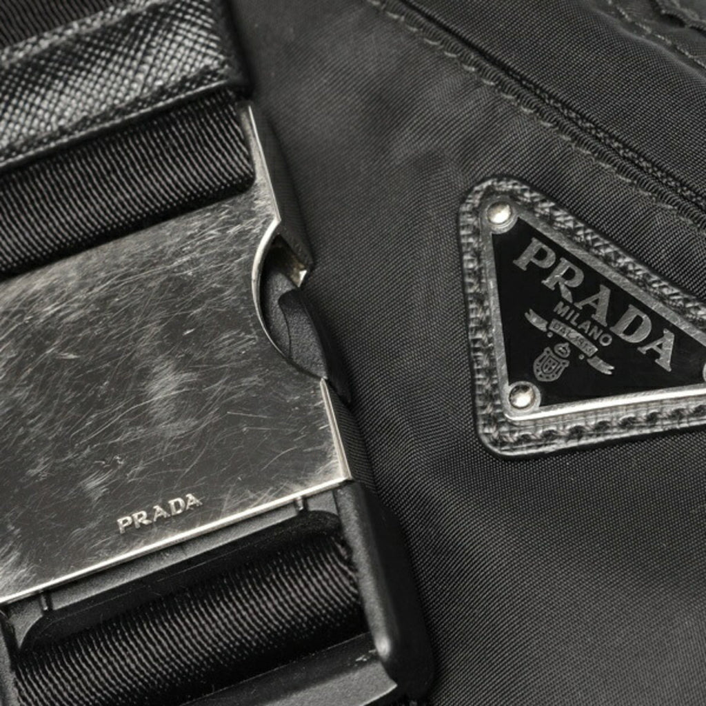 Prada Black Fabric Fanny Pack