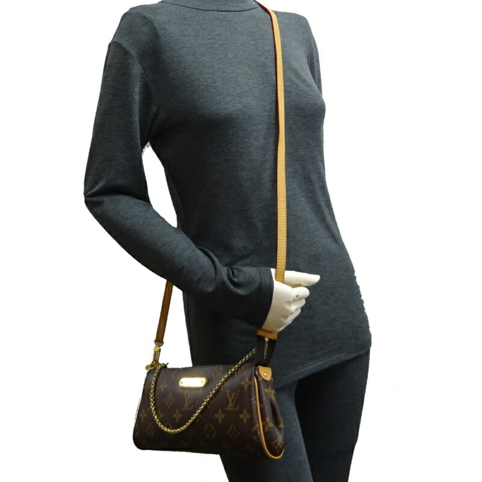 Louis Vuitton Eva Women's Pouch M95567() Monogram Br