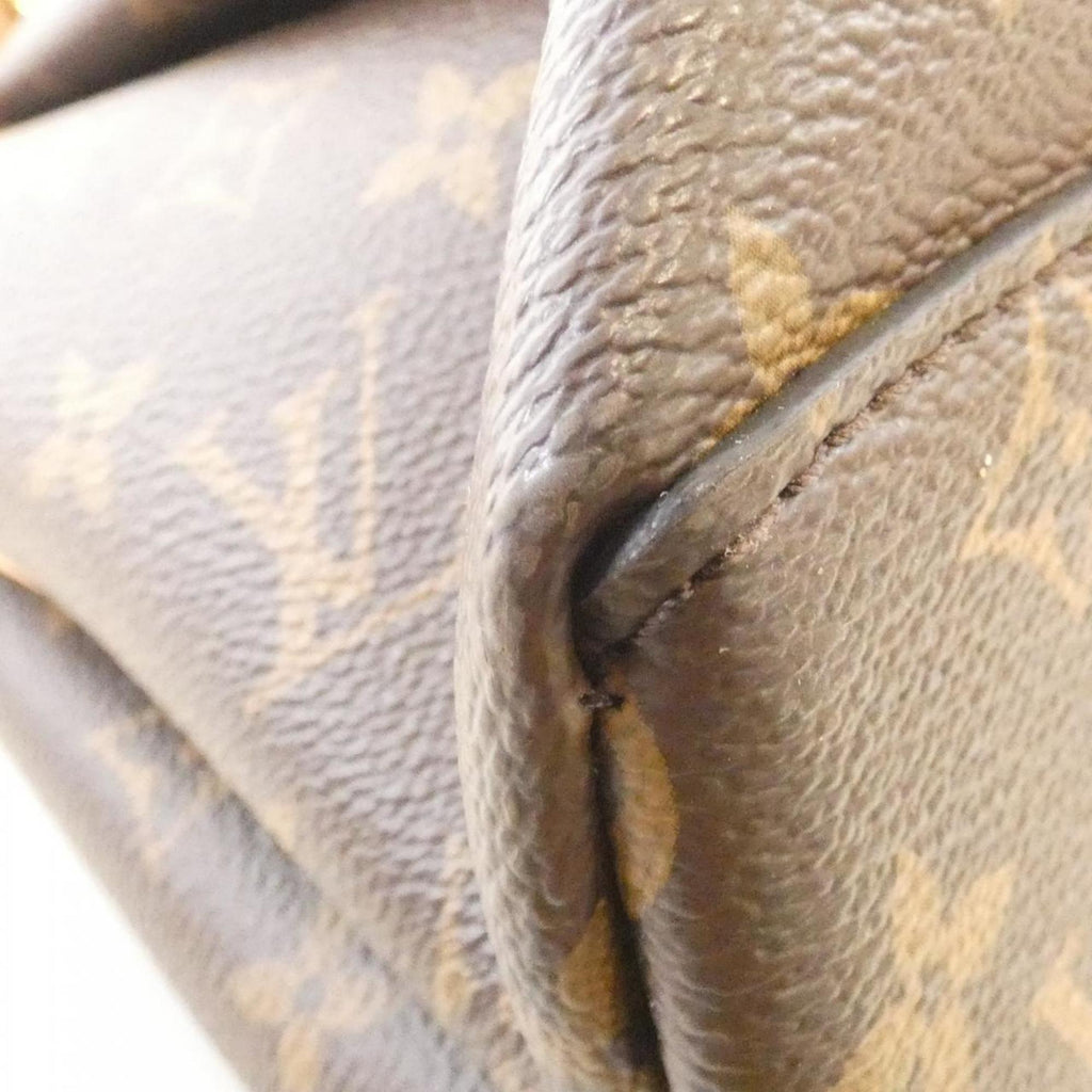 Louis Vuitton Marron Coated Canvas Handbag