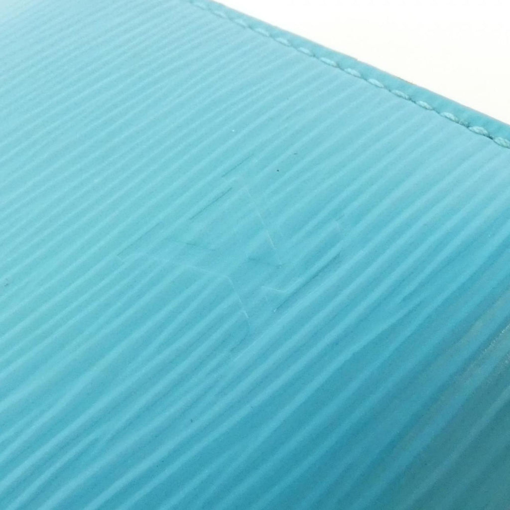 Louis Vuitton Blue Leather Long Wallet
