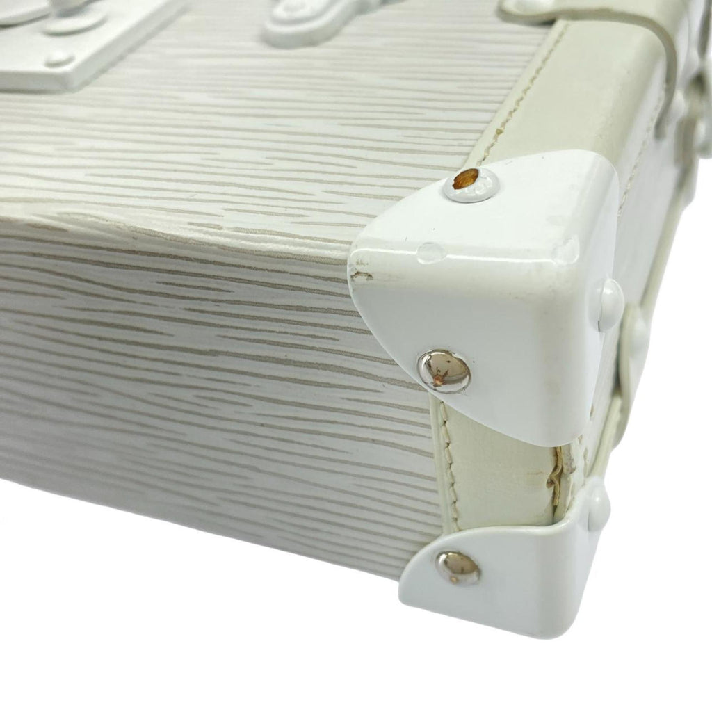 Louis Vuitton White Leather Shoulder Bag