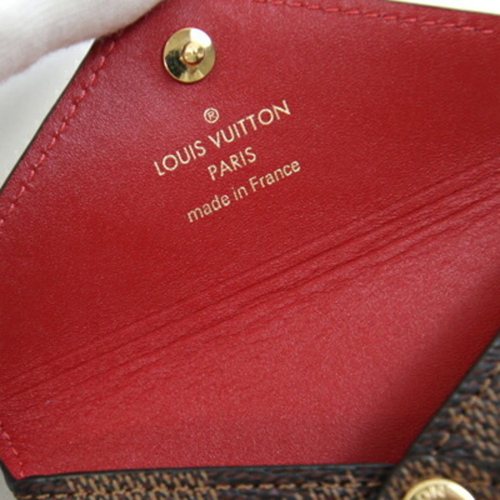 Louis Vuitton Damier Canvas Damier Canvas Metal Coin Purse/Coin Case