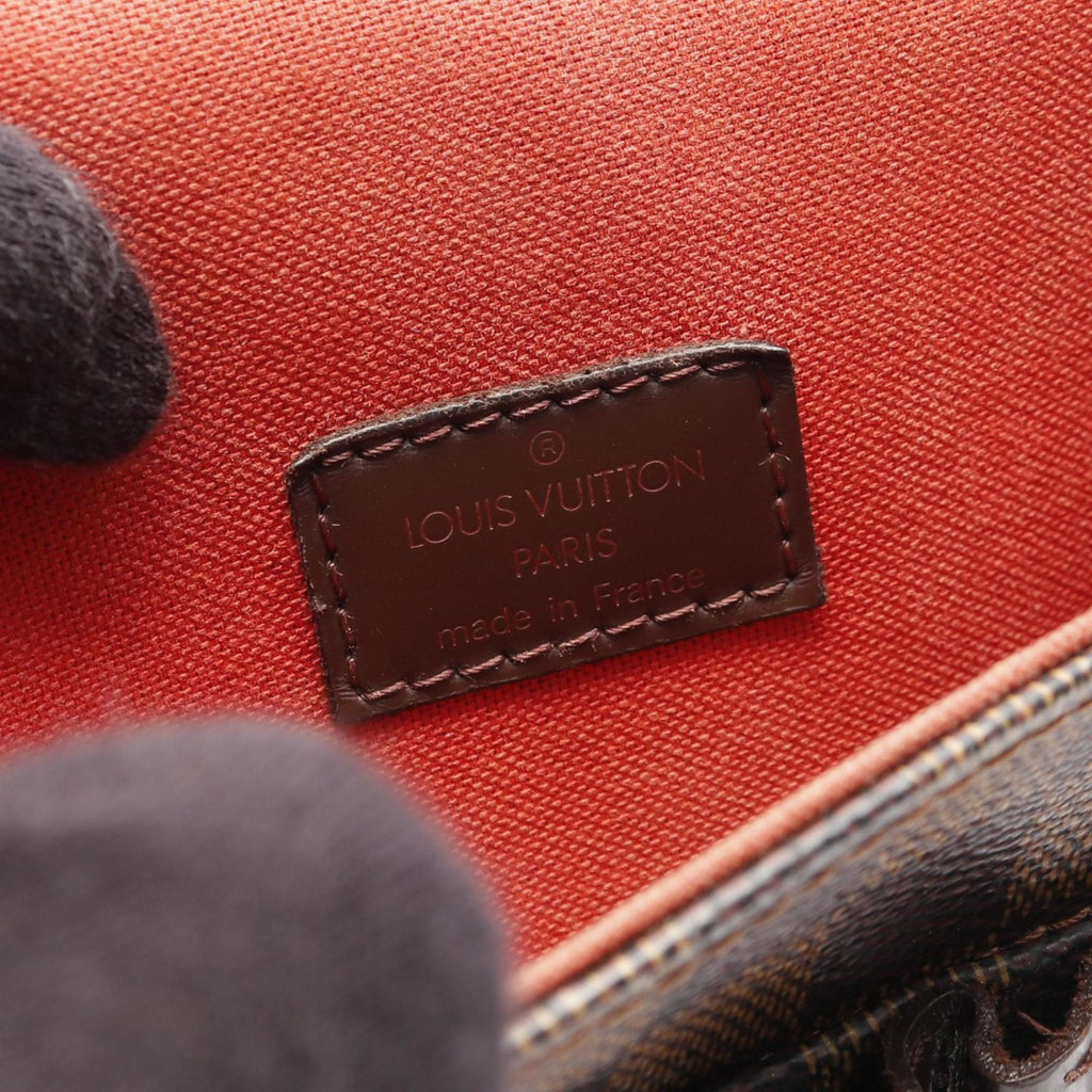 Louis Vuitton Brown Coated Canvas Shoulder Bag
