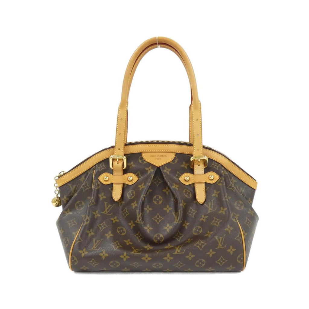 Louis Vuitton Brown Coated Canvas Shoulder Bag