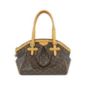 Louis Vuitton Brown Coated Canvas Shoulder Bag