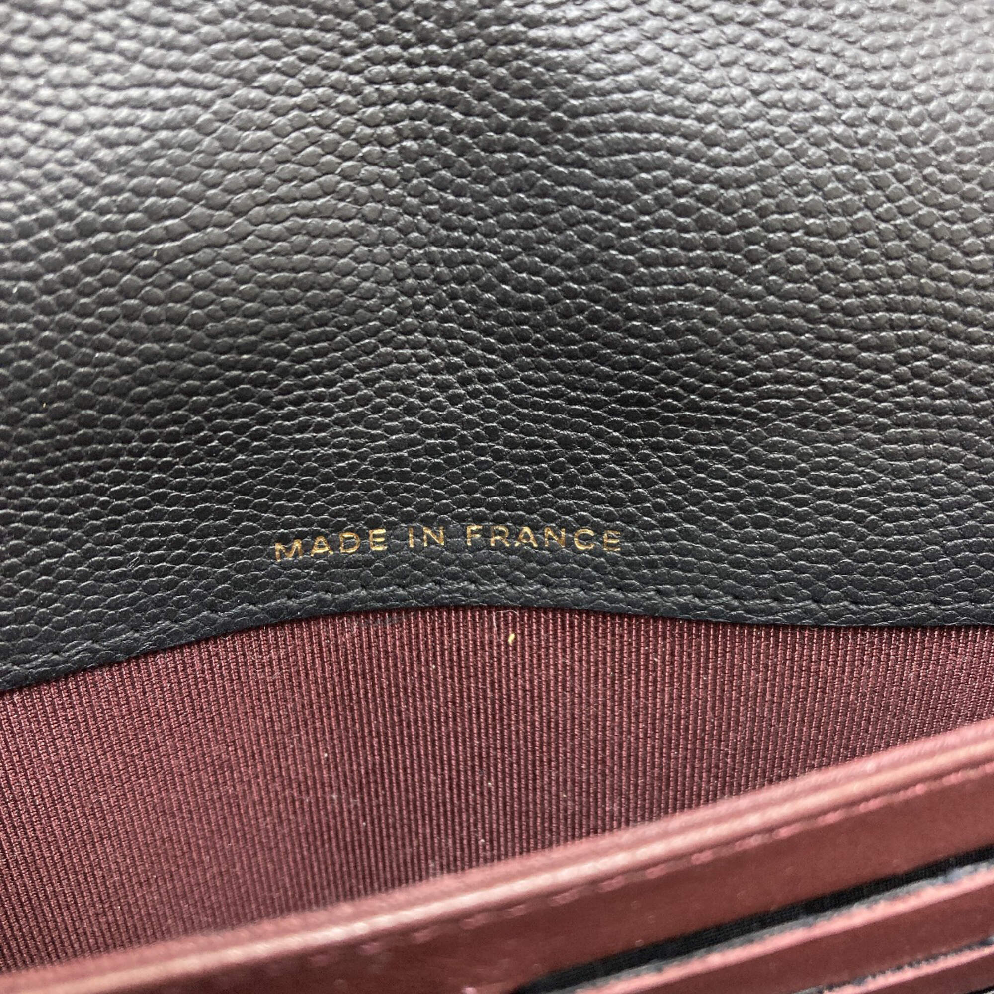 Chanel Black Long Wallet (Bi-Fold)