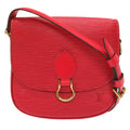Louis Vuitton Epi Mini Saint-Cloud Castilian Red M52217 Shoulder Bag