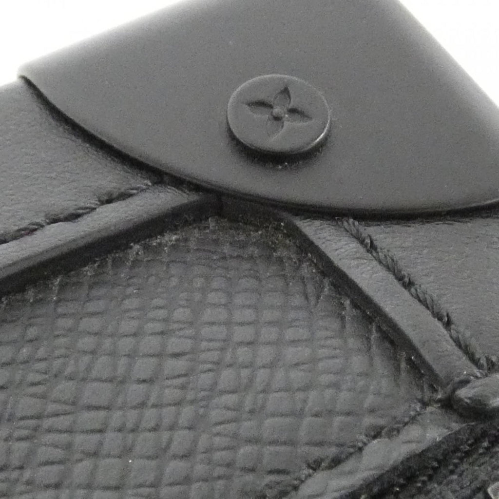 Louis Vuitton Black Leather Shoulder Bag