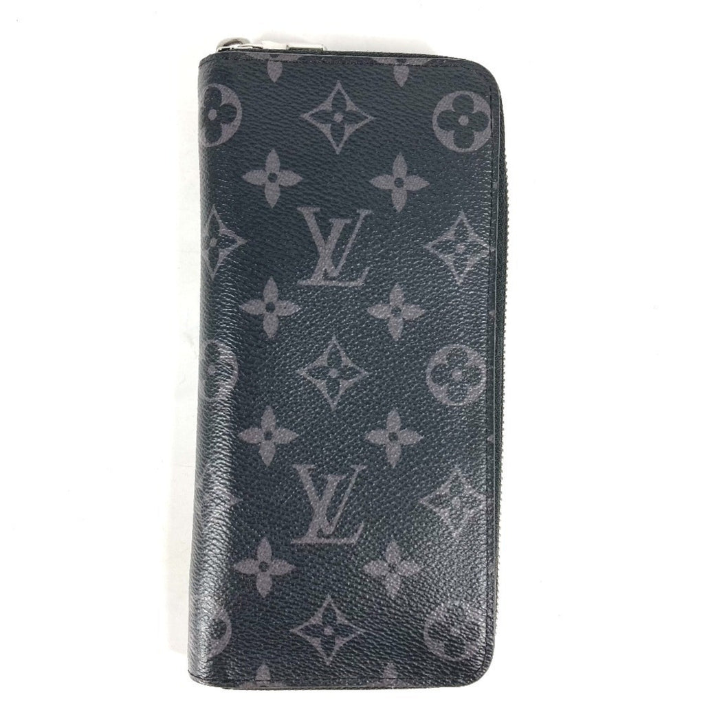 Louis Vuitton Monogram Eclipse Black Monogram Eclipse Long Wallet