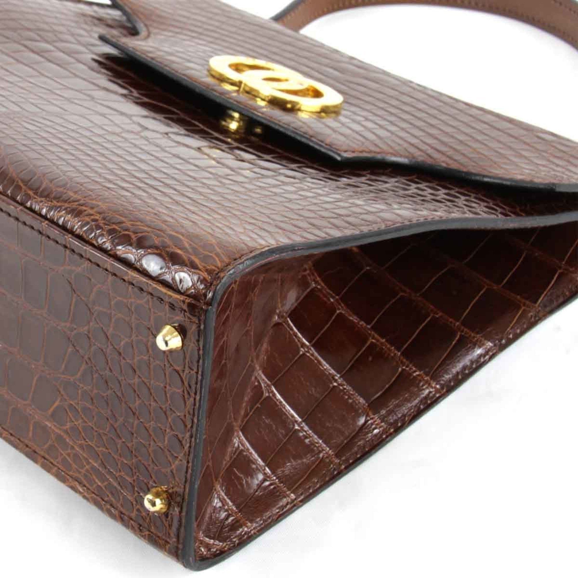 Celine Brown Leather Handbag