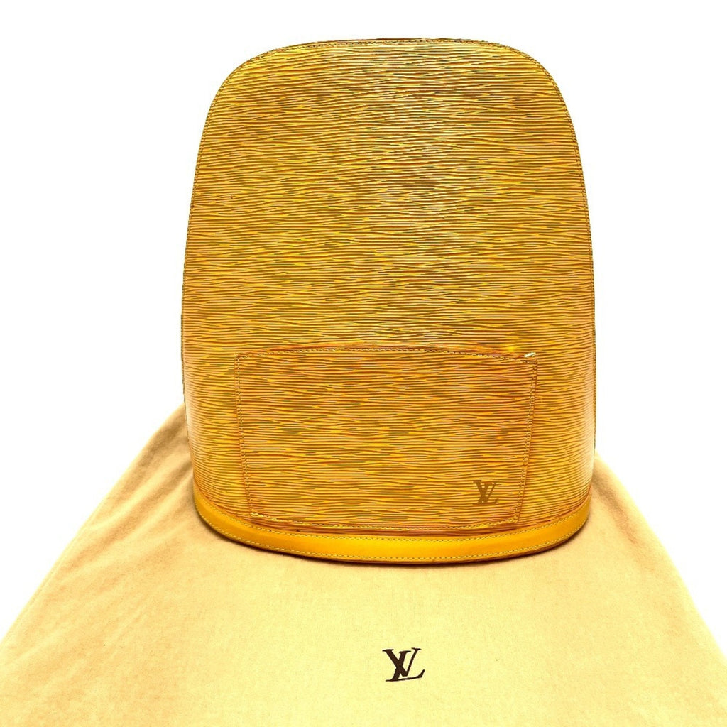 Louis Vuitton Epi Yellow Epi Leather Backpack