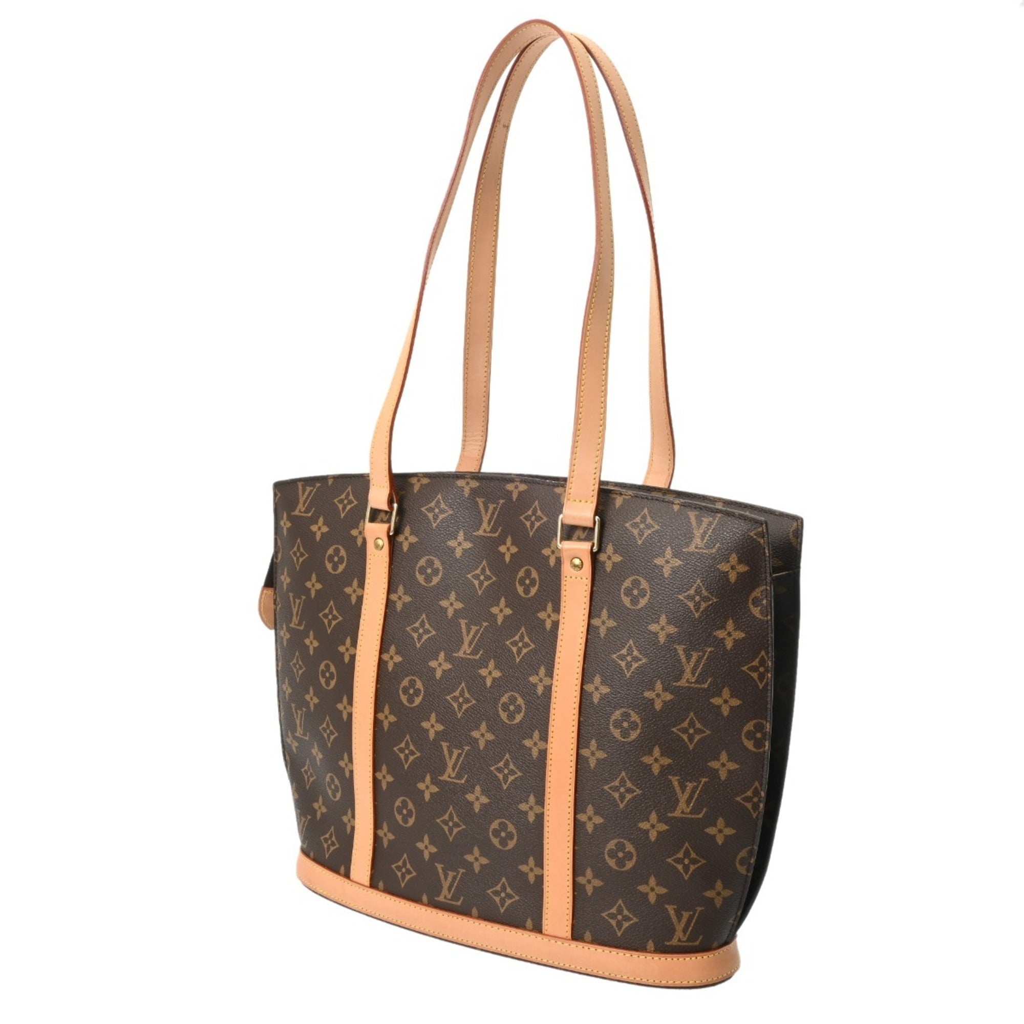 Louis Vuitton Brown Monogram Canvas Tote Bag