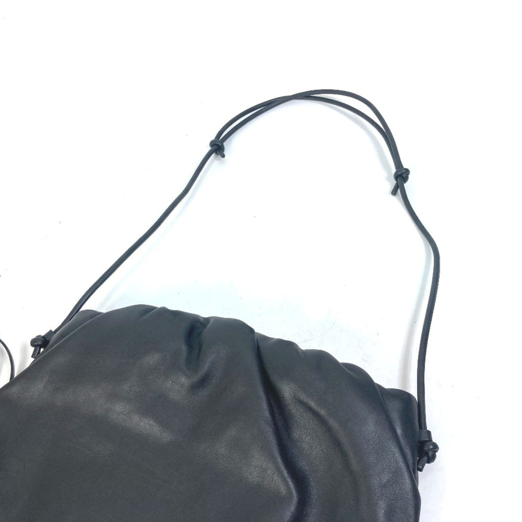 Bottega Veneta Black Leather Shoulder Bag