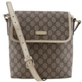 Gucci Beige Gg Supreme Shoulder Bag (Pre-Owned)