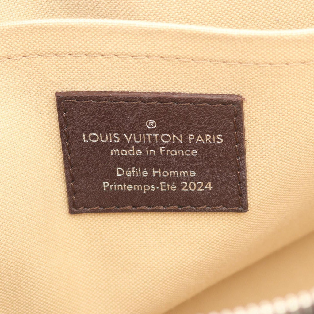 Louis Vuitton Brown Multi-Color Leather Handbag