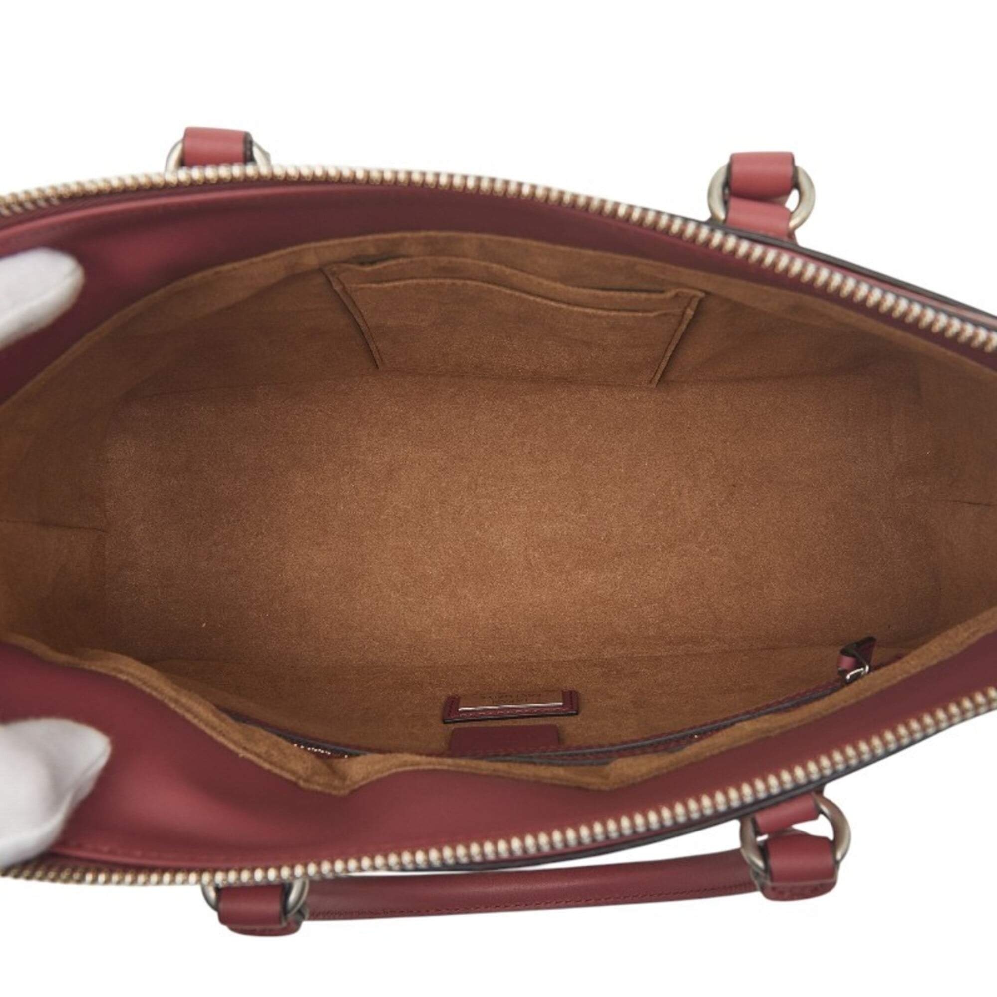 Gucci Beige Pink Gold Pvc Leather Handbag (Pre-Owned)