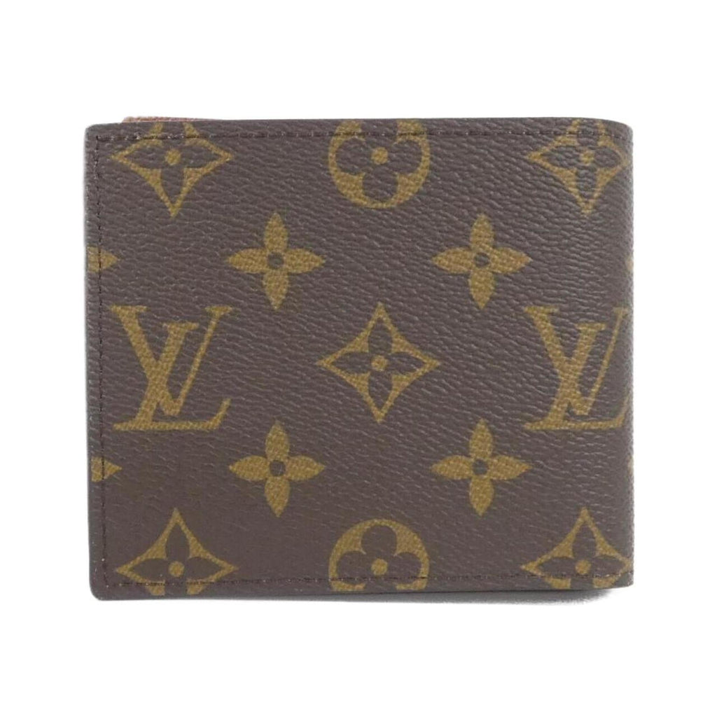 Louis Vuitton Marron Coated Canvas Wallet