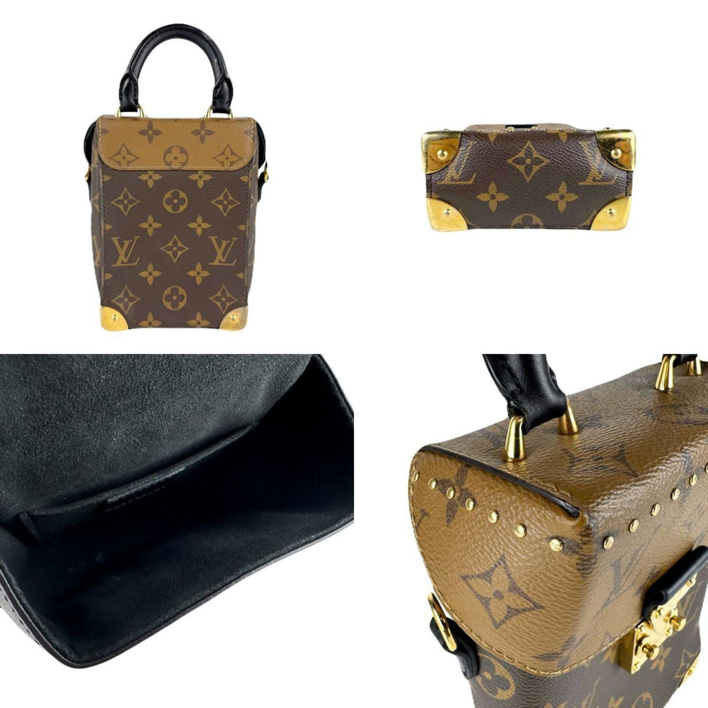 Louis Vuitton Brown Monogram Reverse Shoulder Bag
