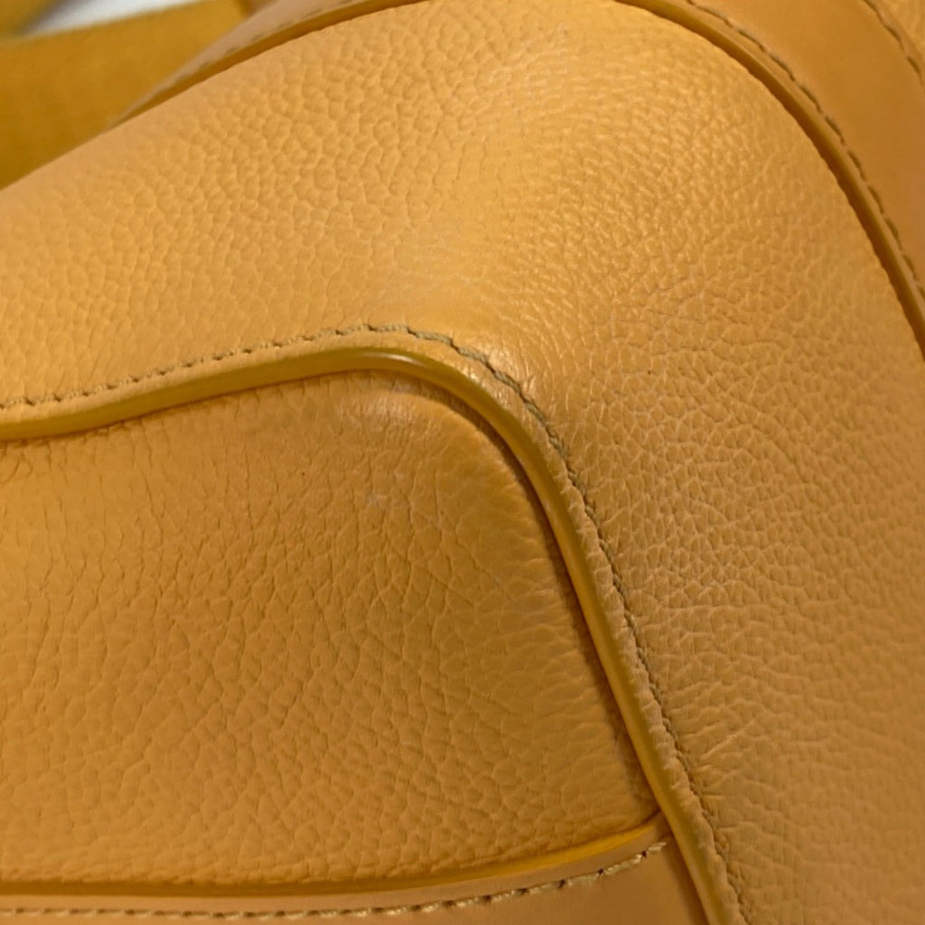 Louis Vuitton Yellow Leather Shoulder Bag