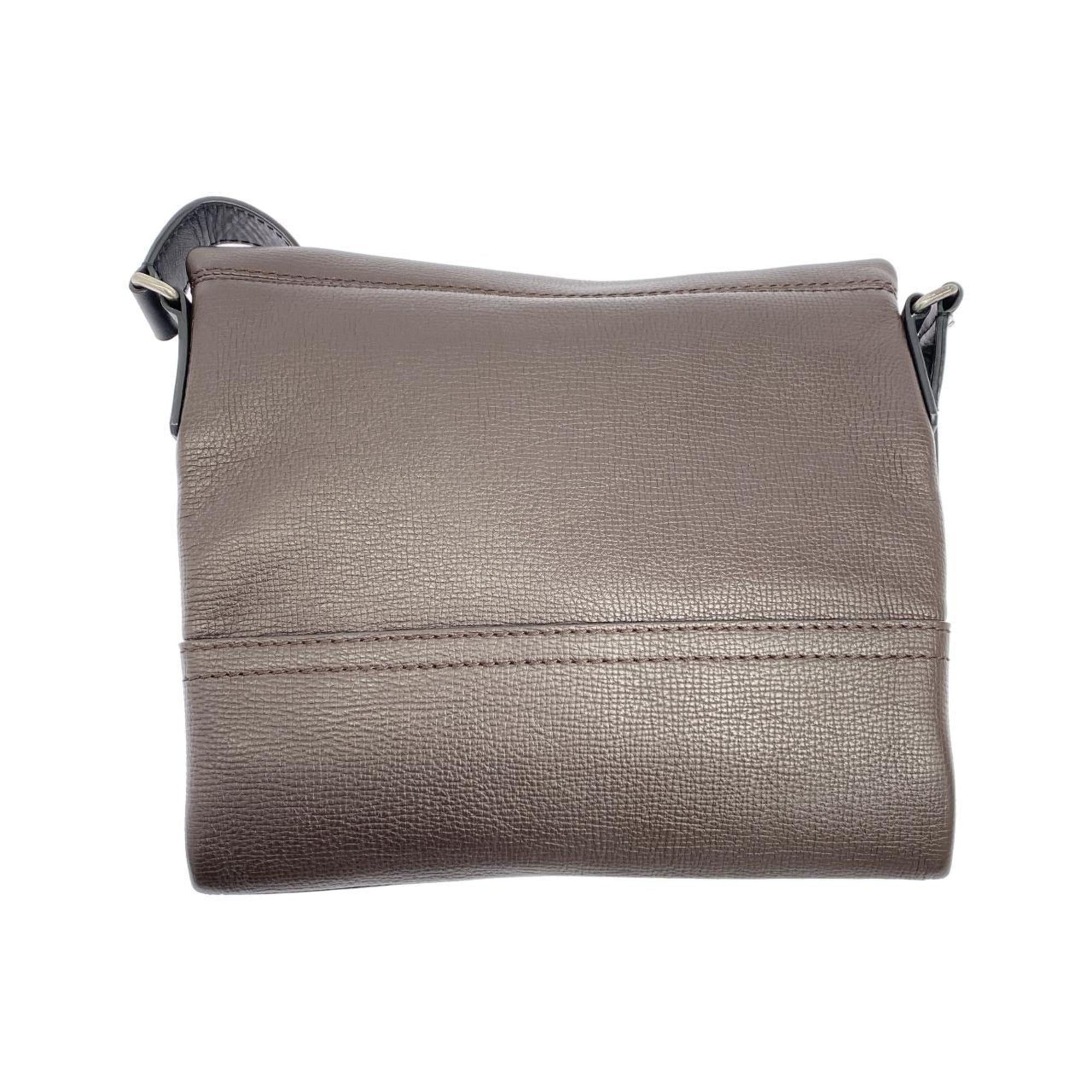Louis Vuitton Brown Caffe Coffee Leather Shoulder Bag