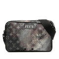 Louis Vuitton Monogram Black Gray Purple Monogram Shoulder Bag