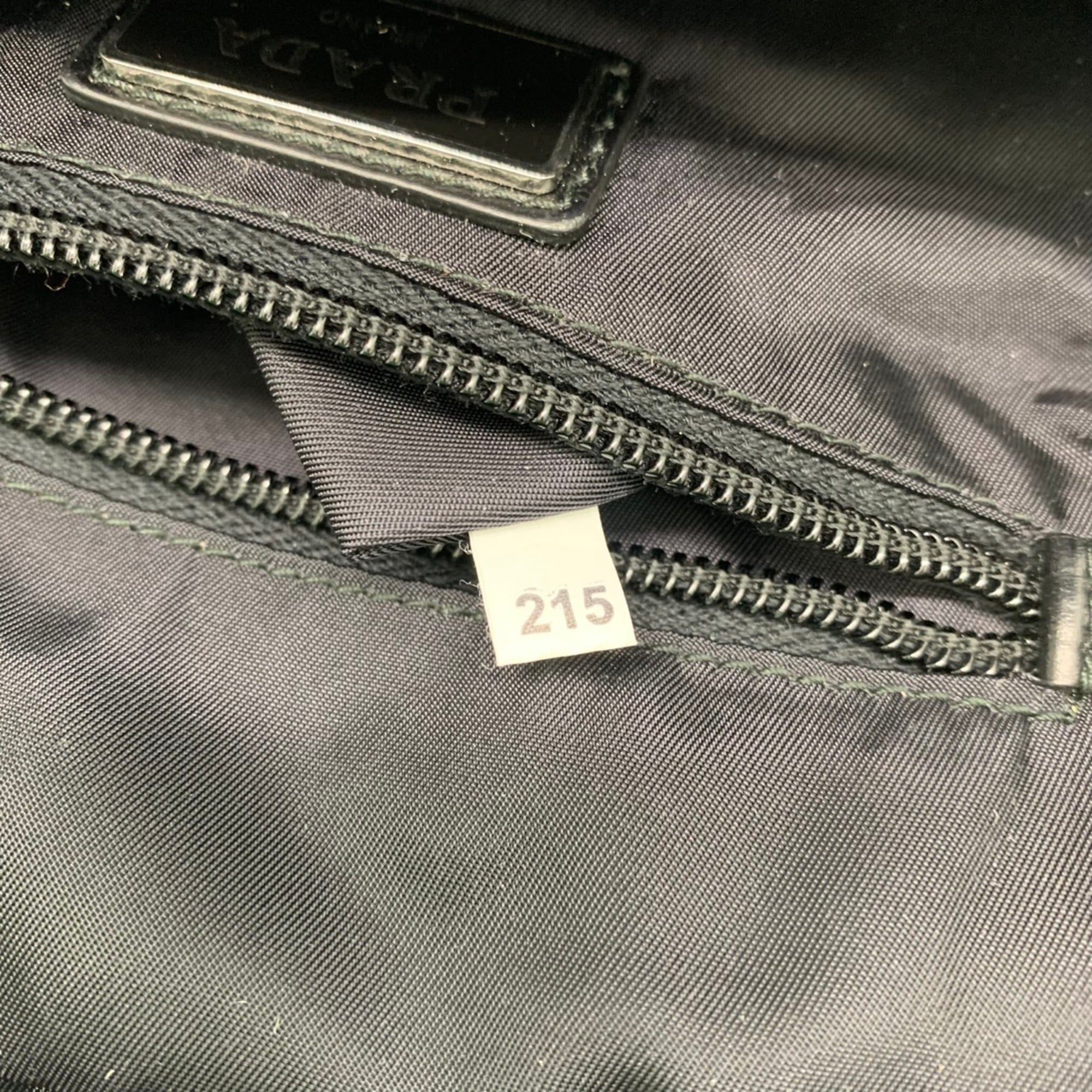 Prada Green Nylon Sling Bag