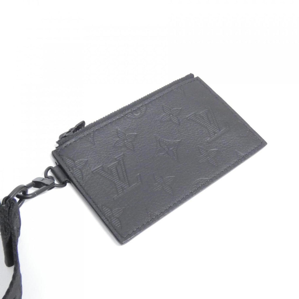 Louis Vuitton Black Leather Pouch Shoulder Bag