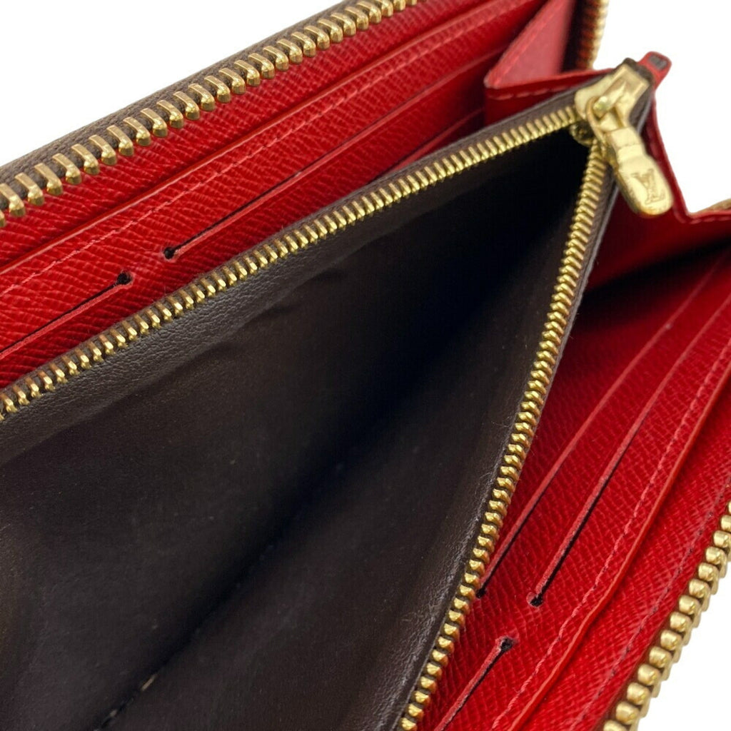 Louis Vuitton Damier Brown Leather Long Wallet