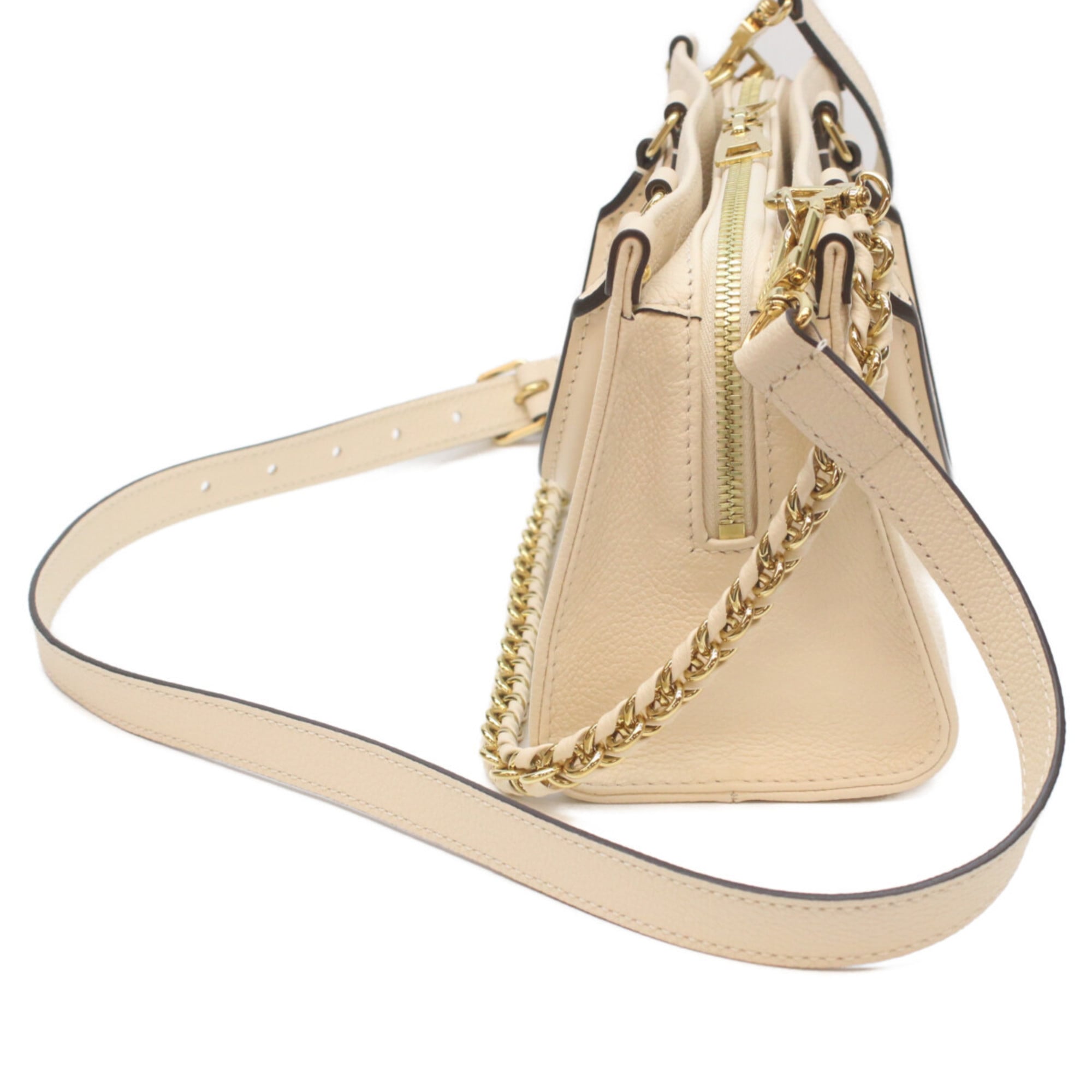 Louis Vuitton Cream Monogram Empreinte Handbag