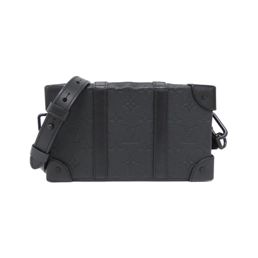 Louis Vuitton Black Leather Shoulder Bag