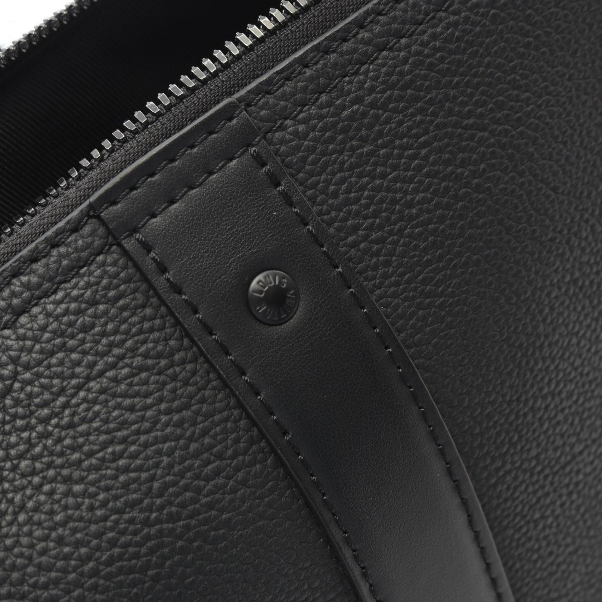 Louis Vuitton Black Noir Leather Shoulder Bag