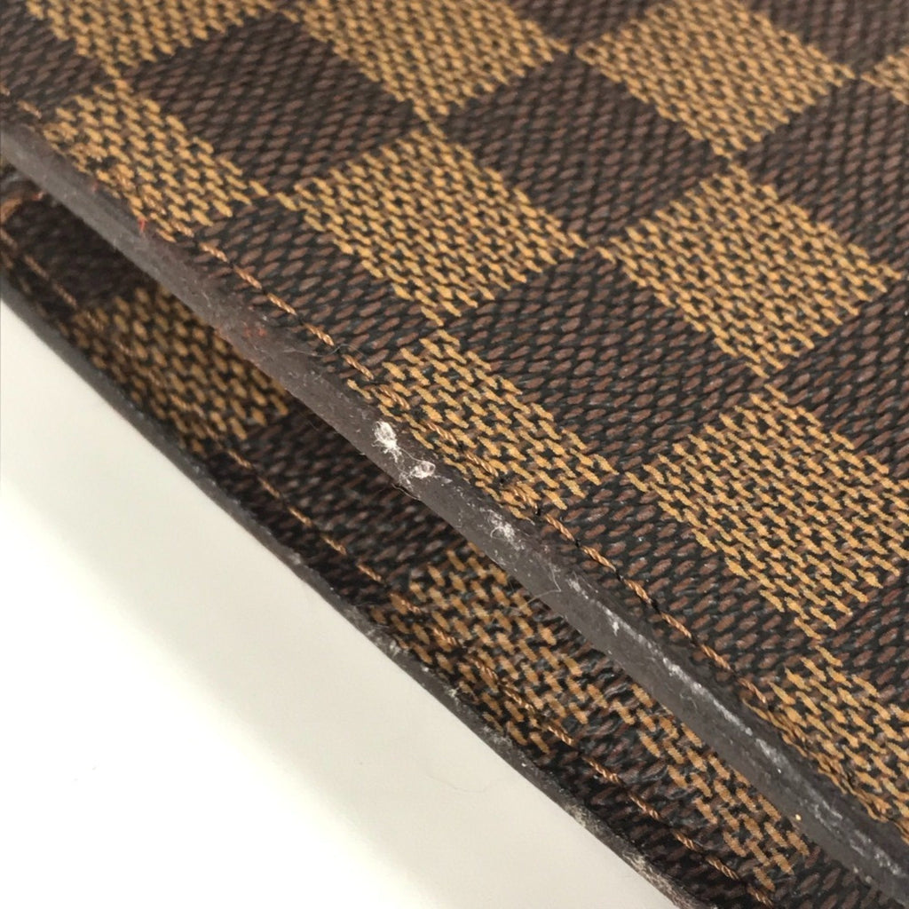 Louis Vuitton Brown Damier Canvas Shoulder Bag Tote Bag