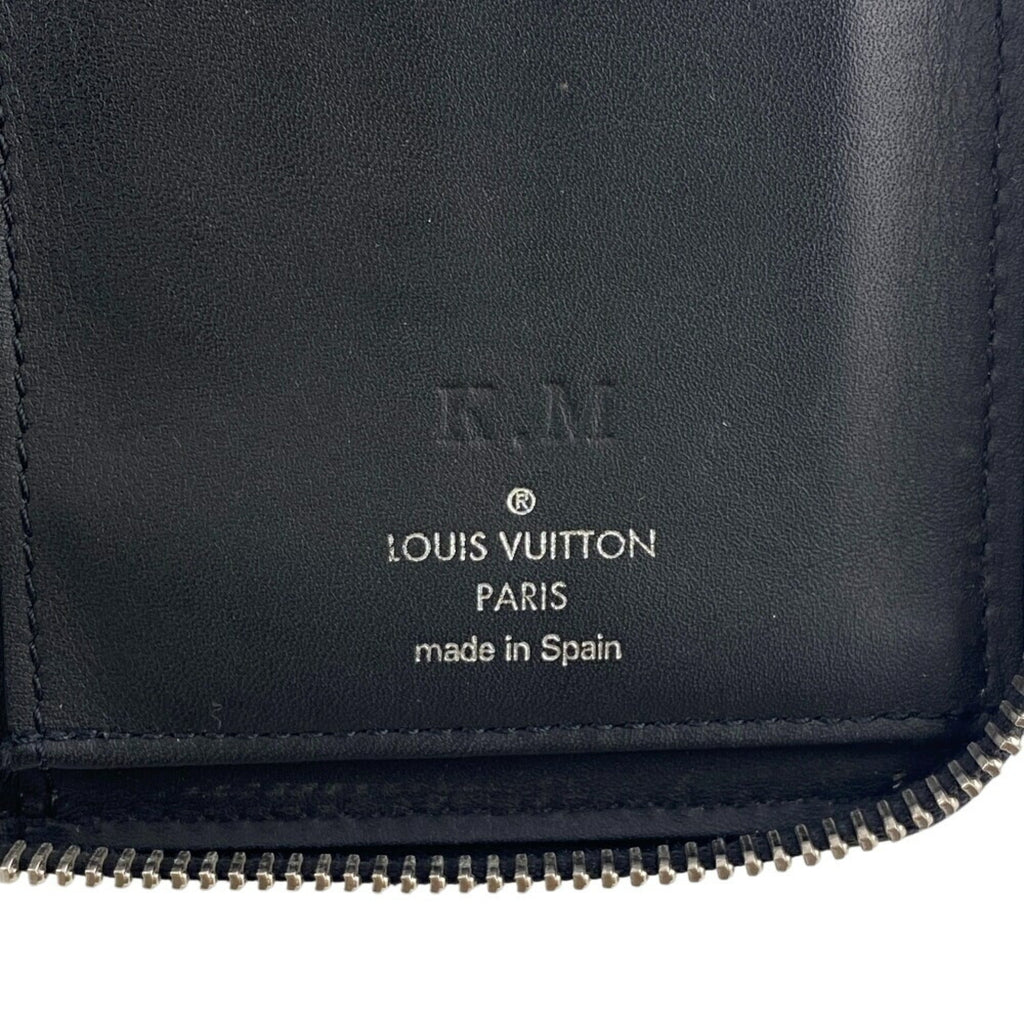Louis Vuitton Black Leather Long Wallet
