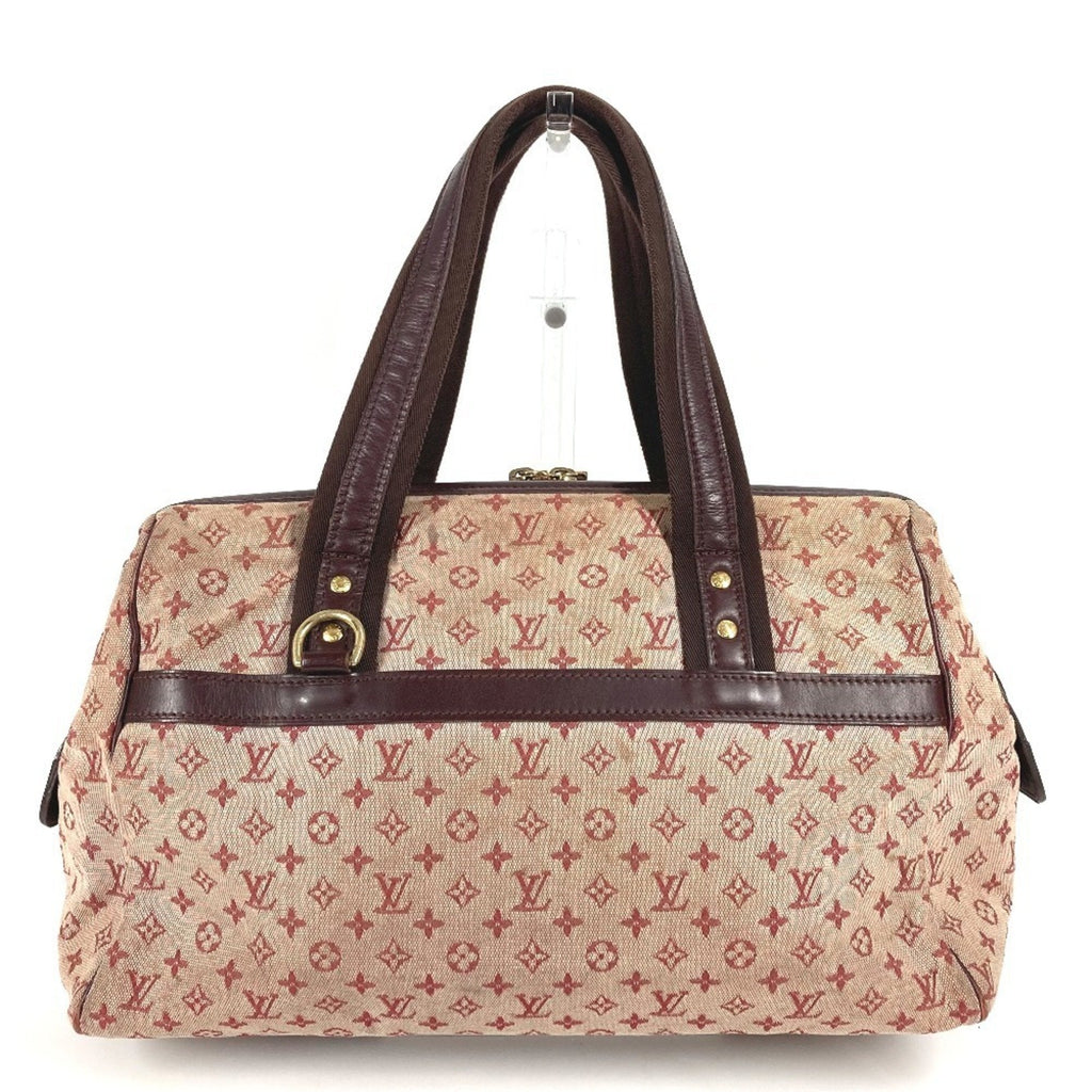 Louis Vuitton Cerise Monogram Red Color Monogram Mini Boston Bag Handbag