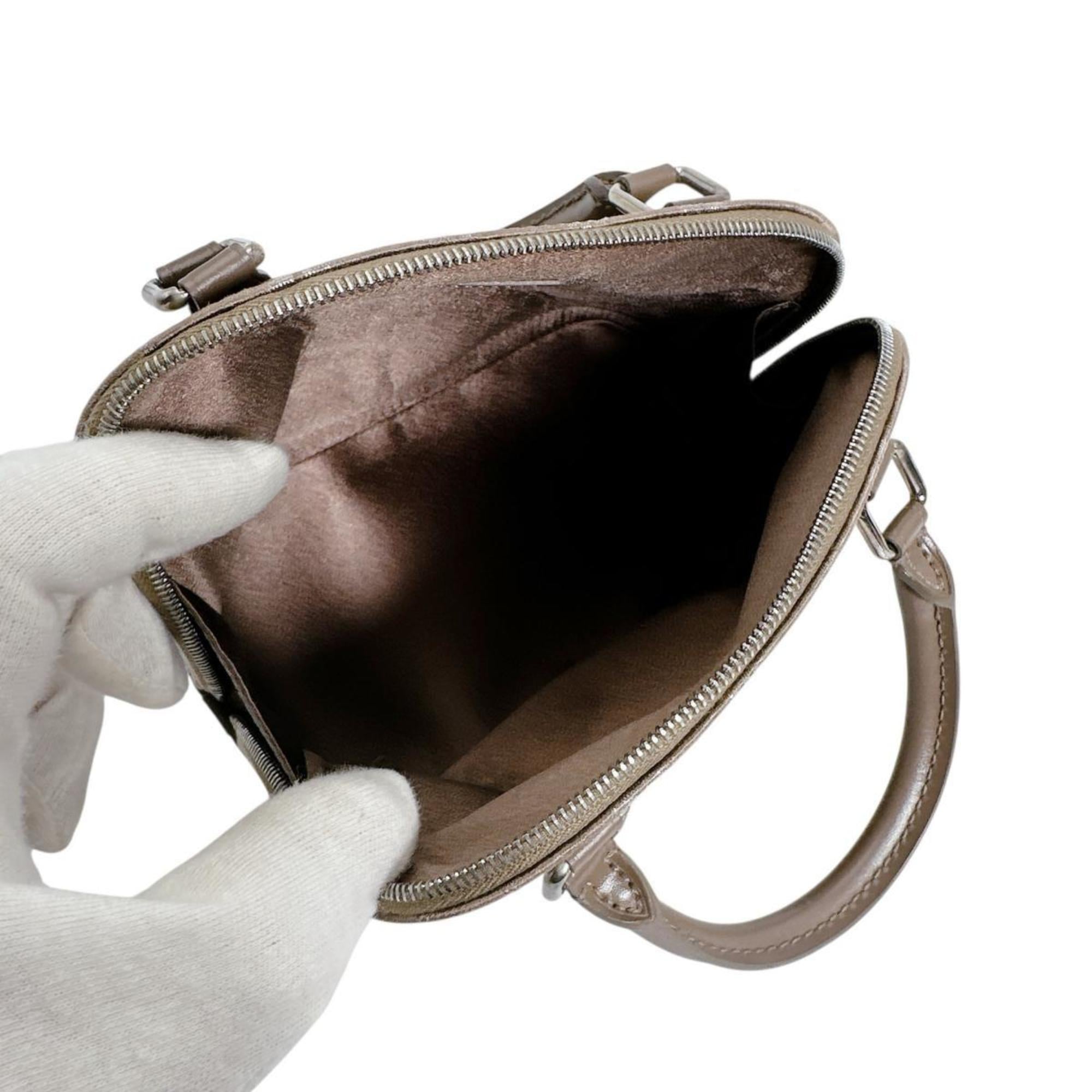 Louis Vuitton Beige Monogram Satin Pouch