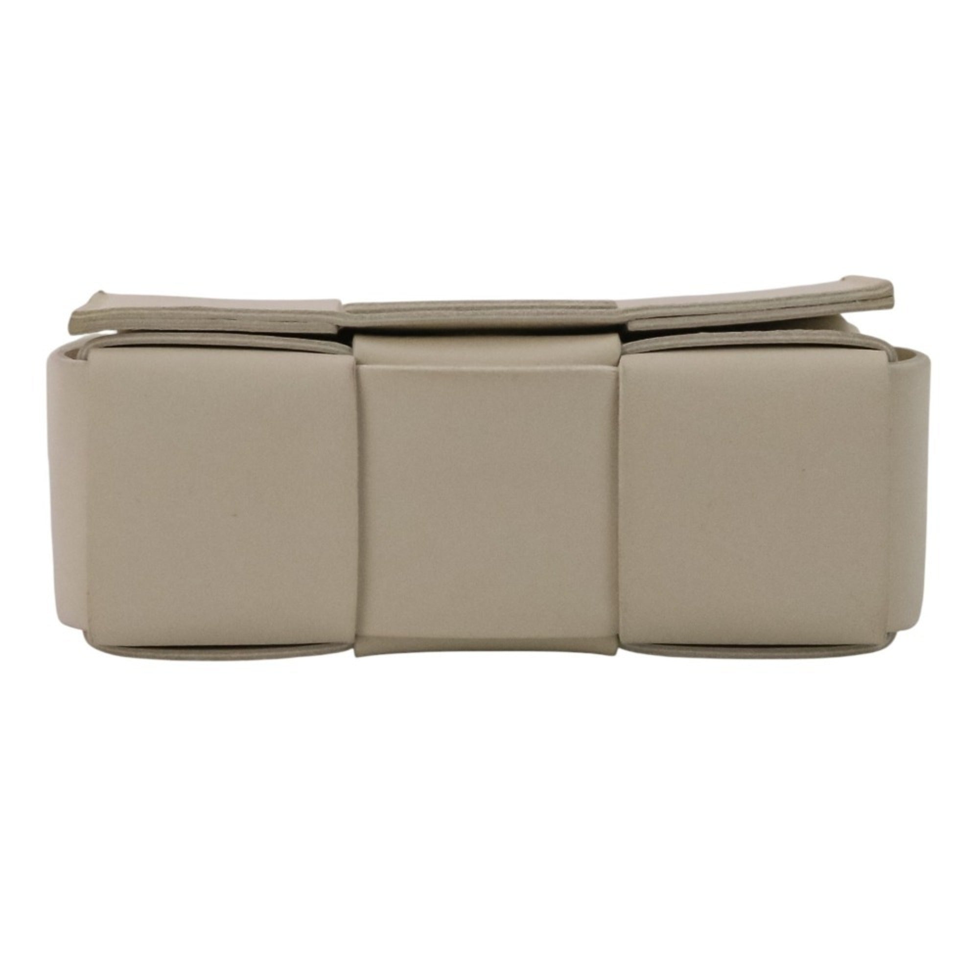 Bottega Veneta White Leather Shoulder Bag