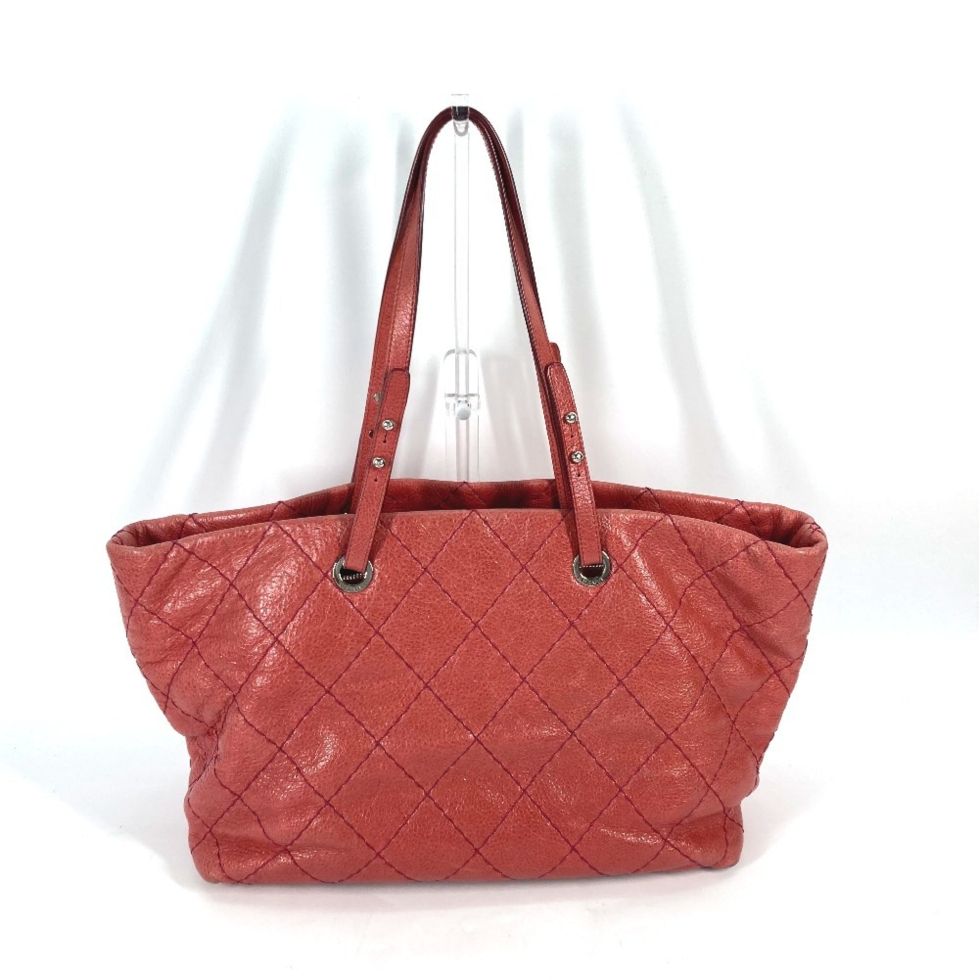 Chanel On The Road Pink Caviar Leather Shoulder Bag Tote Bag