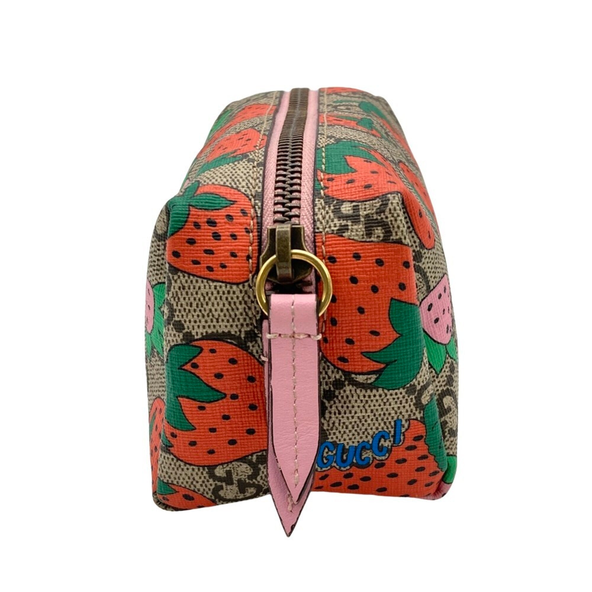 Gucci Multi-Color Pvc Handbag Pouch (Pre-Owned)
