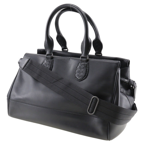 Bottega Veneta Black Leather Handbag