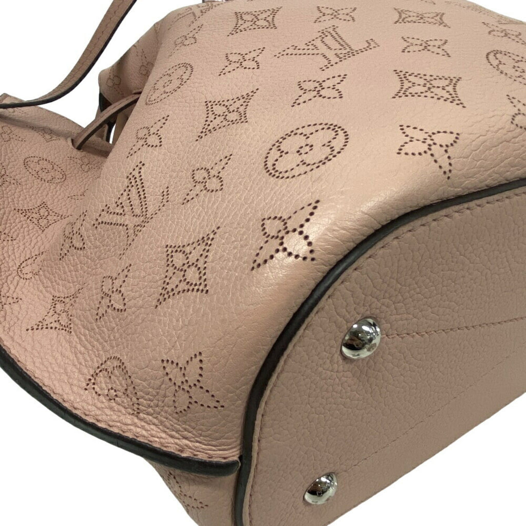 Louis Vuitton Mahina Pink Leather Handbag