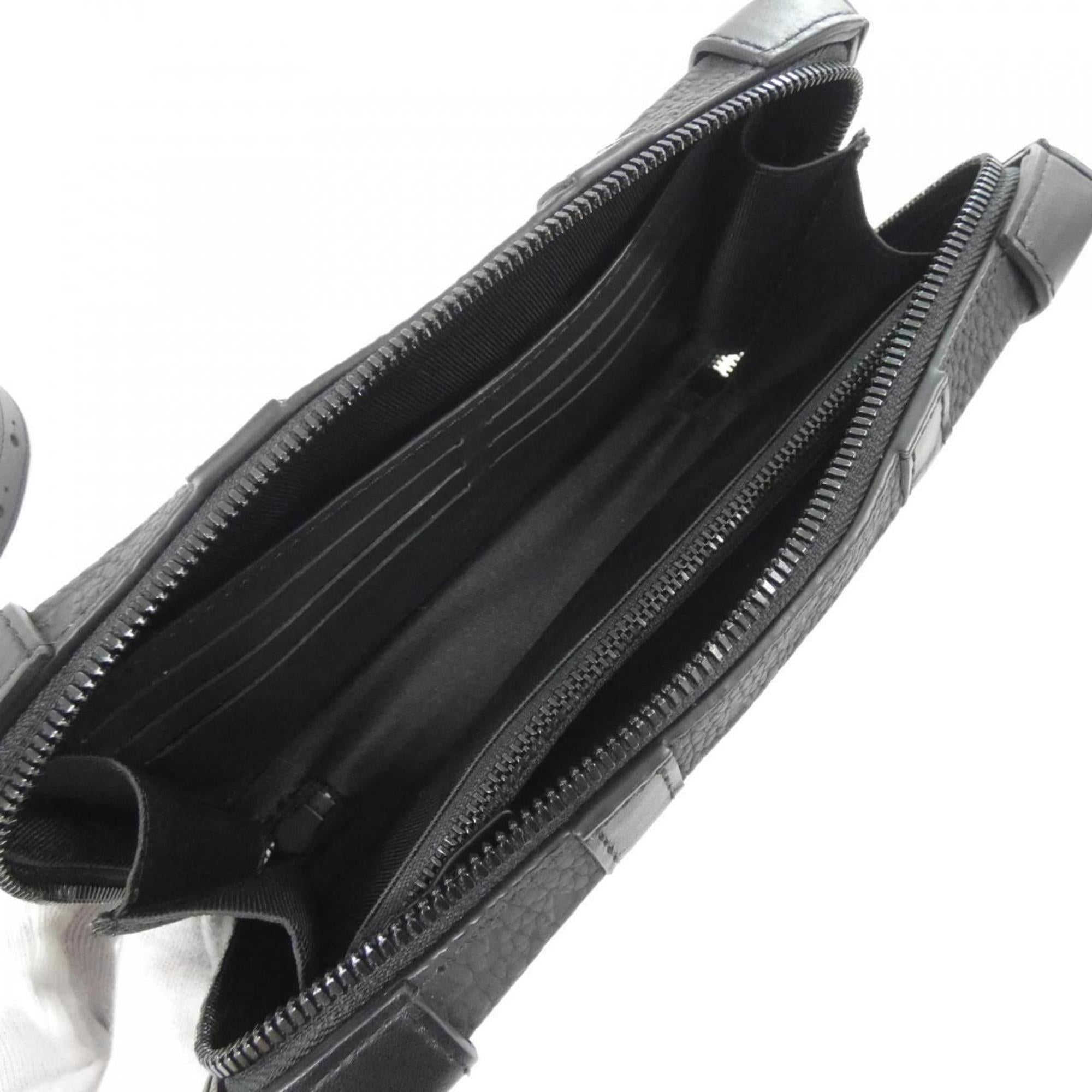 Louis Vuitton Taurillon Black Leather Shoulder Bag