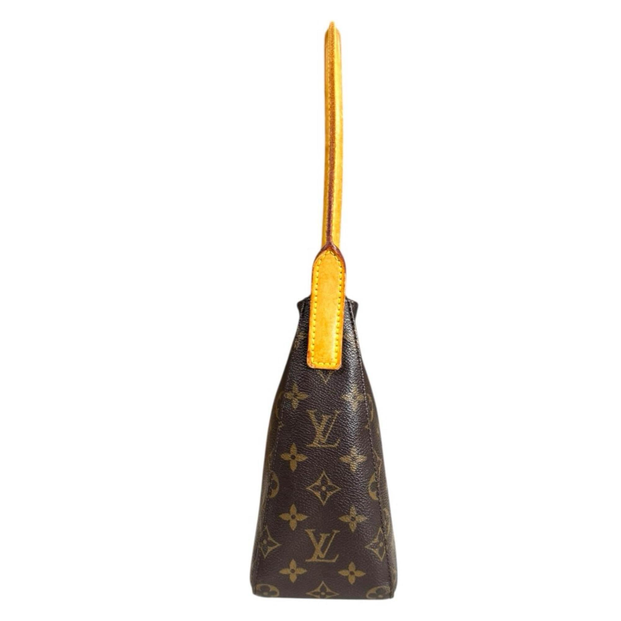 Louis Vuitton Brown Monogram Canvas Shoulder Bag