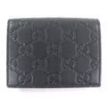 Gucci Black Leather Wallet (Bi-Fold) (Pre-Owned)
