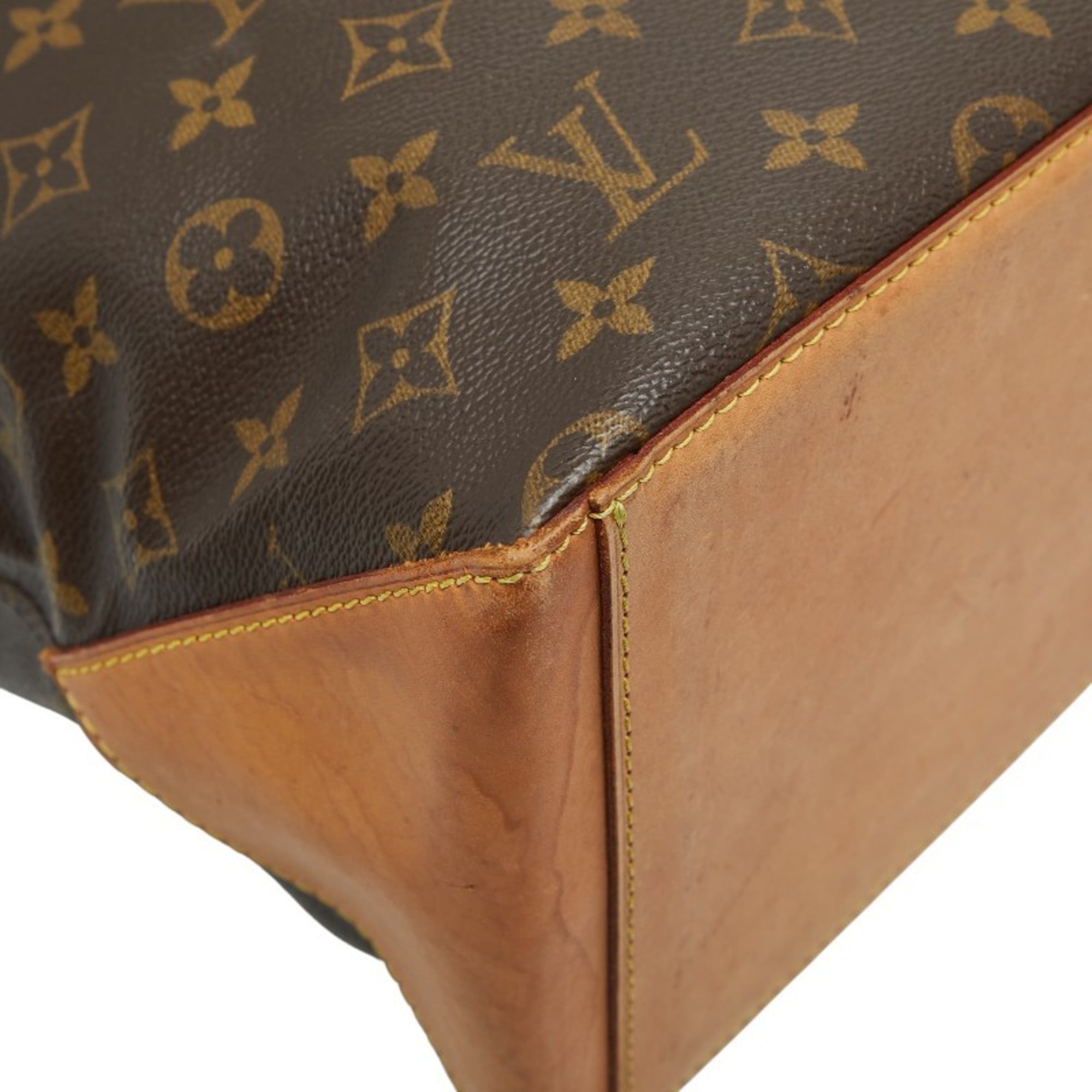 Louis Vuitton Brown Pvc Shoulder Bag Tote Bag