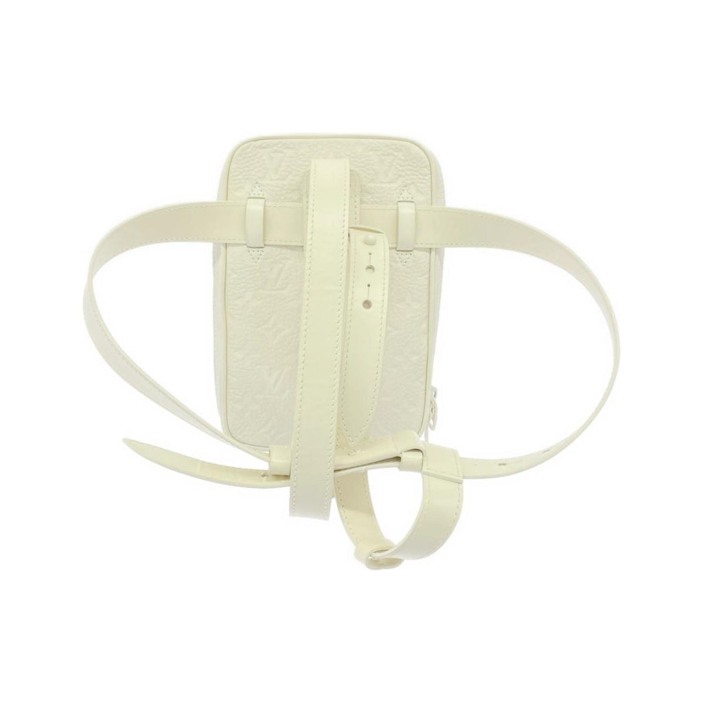 Louis Vuitton White Leather Shoulder Bag