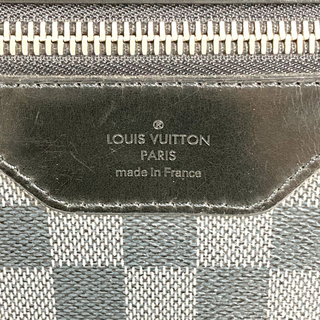 Louis Vuitton Black Damier Graphite Messenger Bag Shoulder Bag