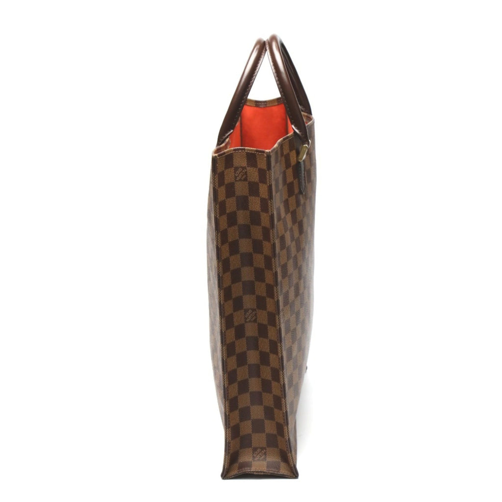 Louis Vuitton Brown Damier Canvas Ebene Damier Canvas Handbag Tote Bag