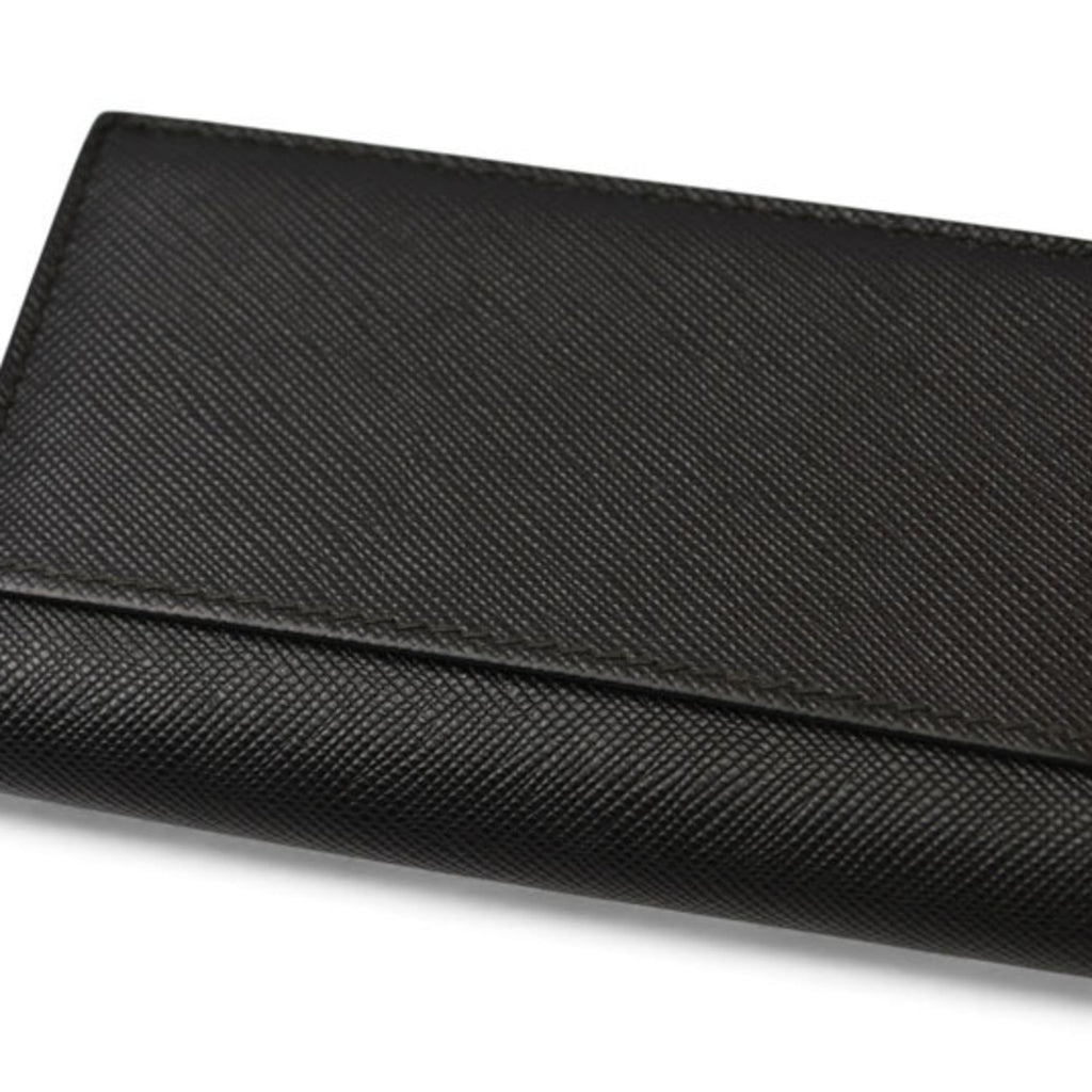 Prada Black Leather Coin Purse/Coin Case